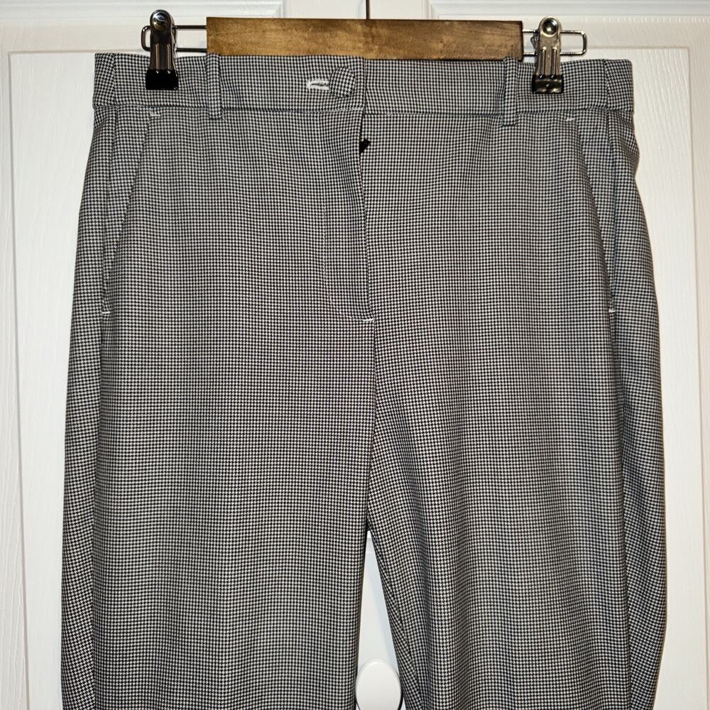 J.Crew High Rise Cameron Houndstooth Ankle Pants Size 8 Style #AB682 - Picture 2 of 7